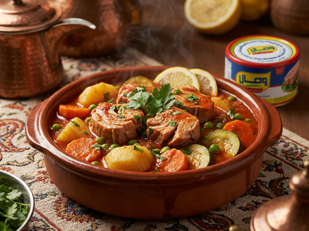 طاجن التونة من وصال